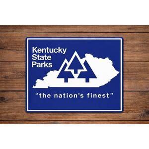Kentucky State Parks Sign The Nations Finest Camp Hike Trail National Forest